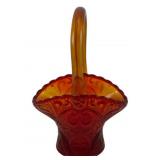 LE Smith Glass Basket - 9 x 4 x 5.5