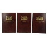 3 Lincoln Memorial Cent Booklets