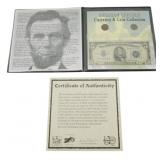 Abraham Lincoln Currency & Coin Collection