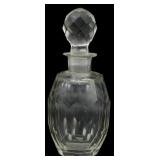 Glass Crystal Perfume Bottle 6"