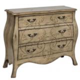 Paint Decorated Bombay Side Chest