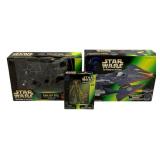 3 Star Wars Action Figures in package