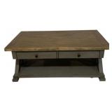 2 Drawer Coffee Table - 20 x 48 x 28