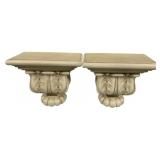 Pair Chelsea House Wall Shelves - 16 x 14 x 8
