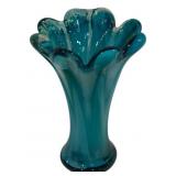 Murano Art Glass Vase 7" tall