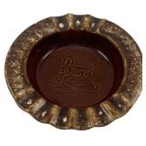 Hull Pottery Ashtray - 8" Round