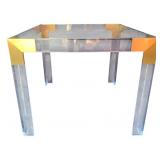 Chelsea House Acrylic Table w/ glass top