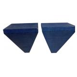 Pair Chelsea House Raffia Brackets