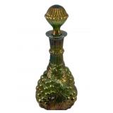 Carnival Glass Decanter - 12.5" Tall