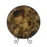 Decorative Plate w/ stand - 12" round