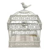 Vintage-Style Decorative Metal Bird Cage