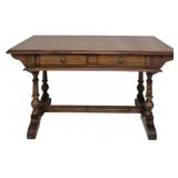 English Walnut Desk or Library Table