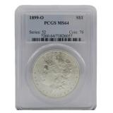 1899-O Morgan Silver Dollar PCGS MS64