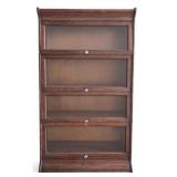 Vintage Oak 4 Stack Bookcase 58"x34"x15"