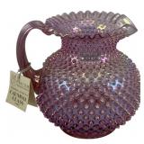 Fenton Hobnail Pitcher - 8" Tall