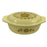 Vintage Pyrex Kimchee Oval Dish w/ Lid