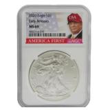 2020 Eagle Silver Dollar MS69 NGC