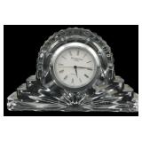 Waterford Wharton Mantle Desk Clock 3"