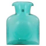 Blenko #1254 Cyan Water Bottle 8"