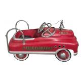 Vintage Fire Fighter Pedal Car 20"x20"x39"