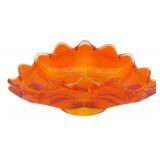 Vtg Viking Epic Persimmon Double Crest Bowl