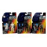 3 Star Wars Action Figures in package