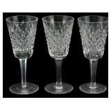 Waterford Crystal 3 Alana Stems 5"