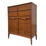 Basic Witz 5 Drawer Mid-Century High Chest