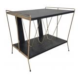 Metal Atomic Record Stand 20"x22"x18"