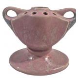 Roseville Carnelian Flower Frog Vase