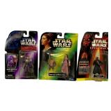 3 Star Wars Action Figures in package