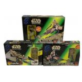 3 Star Wars Action Figures in package