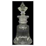 Vintage Glass Perfume Bottle 5"
