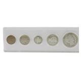 1915 US 5 Coin Cased Proof Set