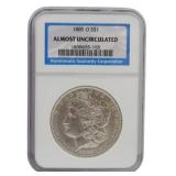 1885-O Morgan Silver Dollar NGC