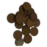 20 Wheat Pennies