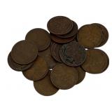 20 Wheat Pennies