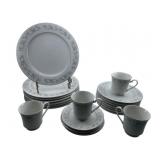 22 Pc Dynasty Fine China Set