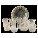 Lot Glass Items