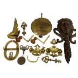 Assorted Brass Items & More