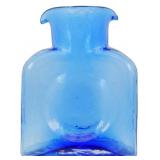 Blenko #2631 Blue Water Bottle 8"
