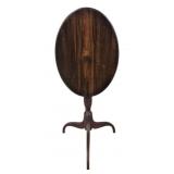 Vintage Oval Petite Tilt Top Table