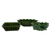 3pc. Lot Vintage Ceramic Planters