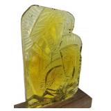 Vtg Blenko Glass Holy Family by Don Sheppard