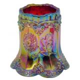 Vtg St. Clair Ruby Floral & Leaf Toothpick