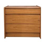 Danish Teak 3 Drawer Chest
