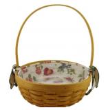 2001 Longaberger Easter Basket w/ Liners