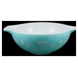 Pyrex #444 Turquoise Hot Air Balloon Bowl