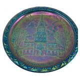 Carnival Glass Plate - 8" Round
