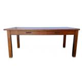 Library Desk w/ 2 front drawers